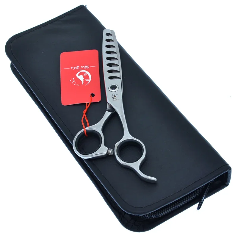 Meisha 5,75 Zoll Friseurschere, professionelle Ausführung, 8/12/14/18 Zähne, Ausdünnungsschere für Friseursalons, Styling-Schere, A0160A – Detail 7
