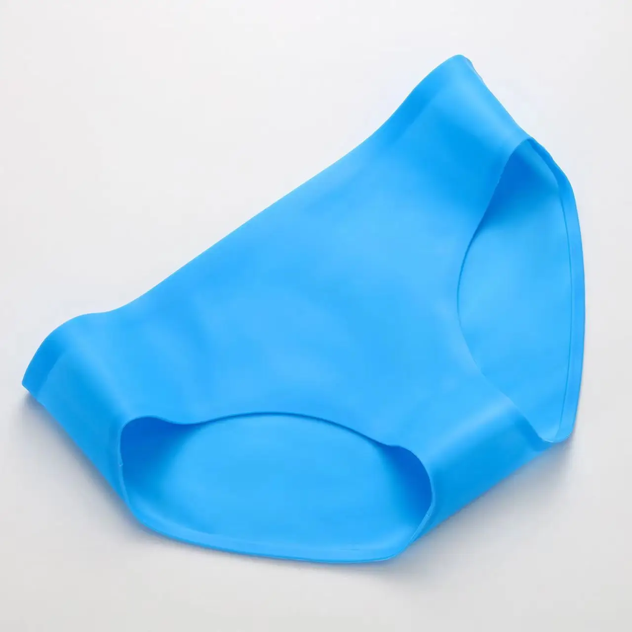 Silicone Swimming Trunks Low Waist Briefs Silica Panties Safety Women Anti Embarrassment Underwear Breathable Comfortable Briefs