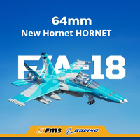Fms 64 F18 F-18 Electric Rc Model Airplane Pnp With Cnc Undercarriage Simulation Model Airplane Model Fighter