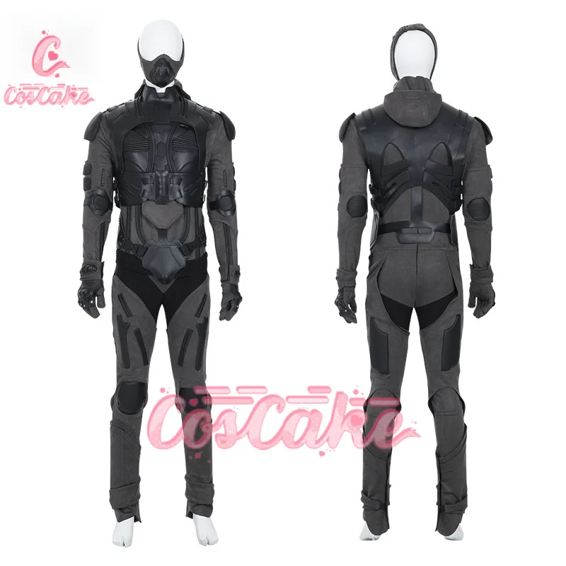 Paul Atreides Cosplay Costume Men Armor Suit Bodysuit Cloak Mask Full Set Movie Costume Halloween Carnival Party Disguise Outfit