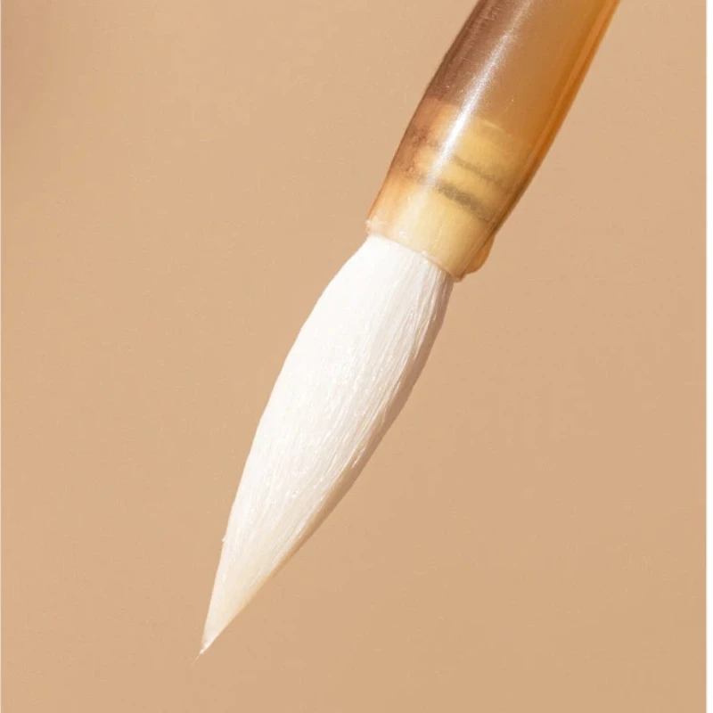 woolen Hair Chinese Calligraphy Brush Professional Seal Script Brush Writing Practice Traditional Chinese Calligraphy Art Supply
