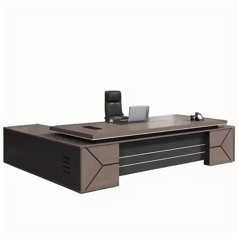 

Computer Table Base Large Modern Executive Wooden Computer Desks Gaming Drawers Mesa Para Office Furniture