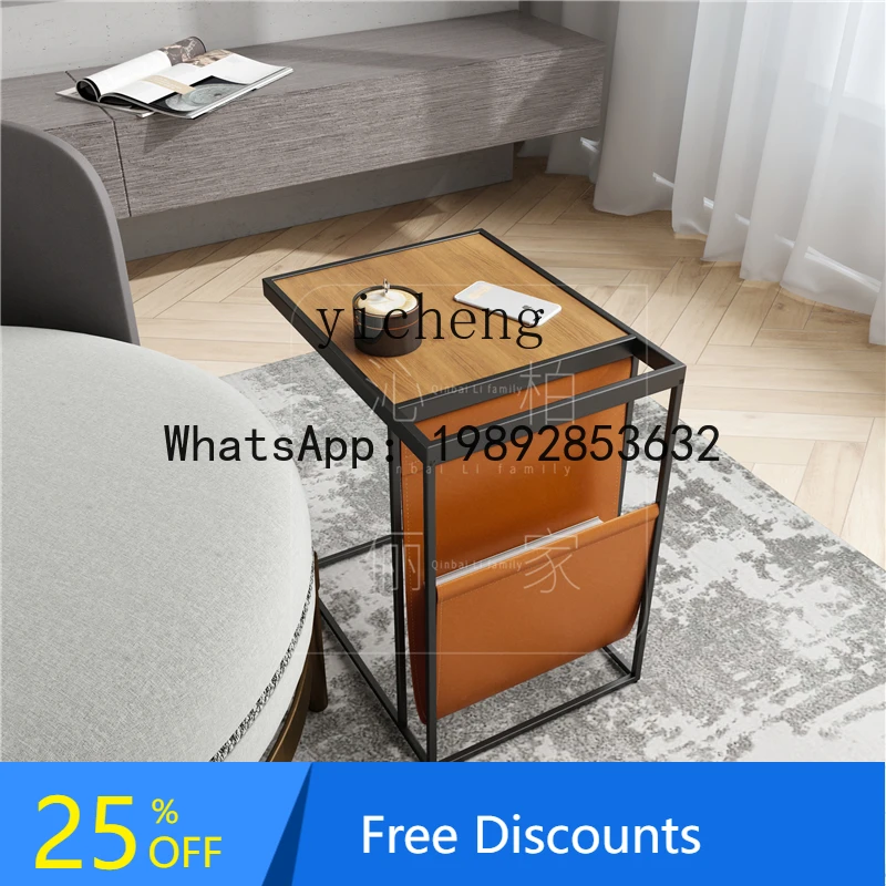 

side few fashionable bedside table removable simple corner few magazines book storage rack wooden corner few desks