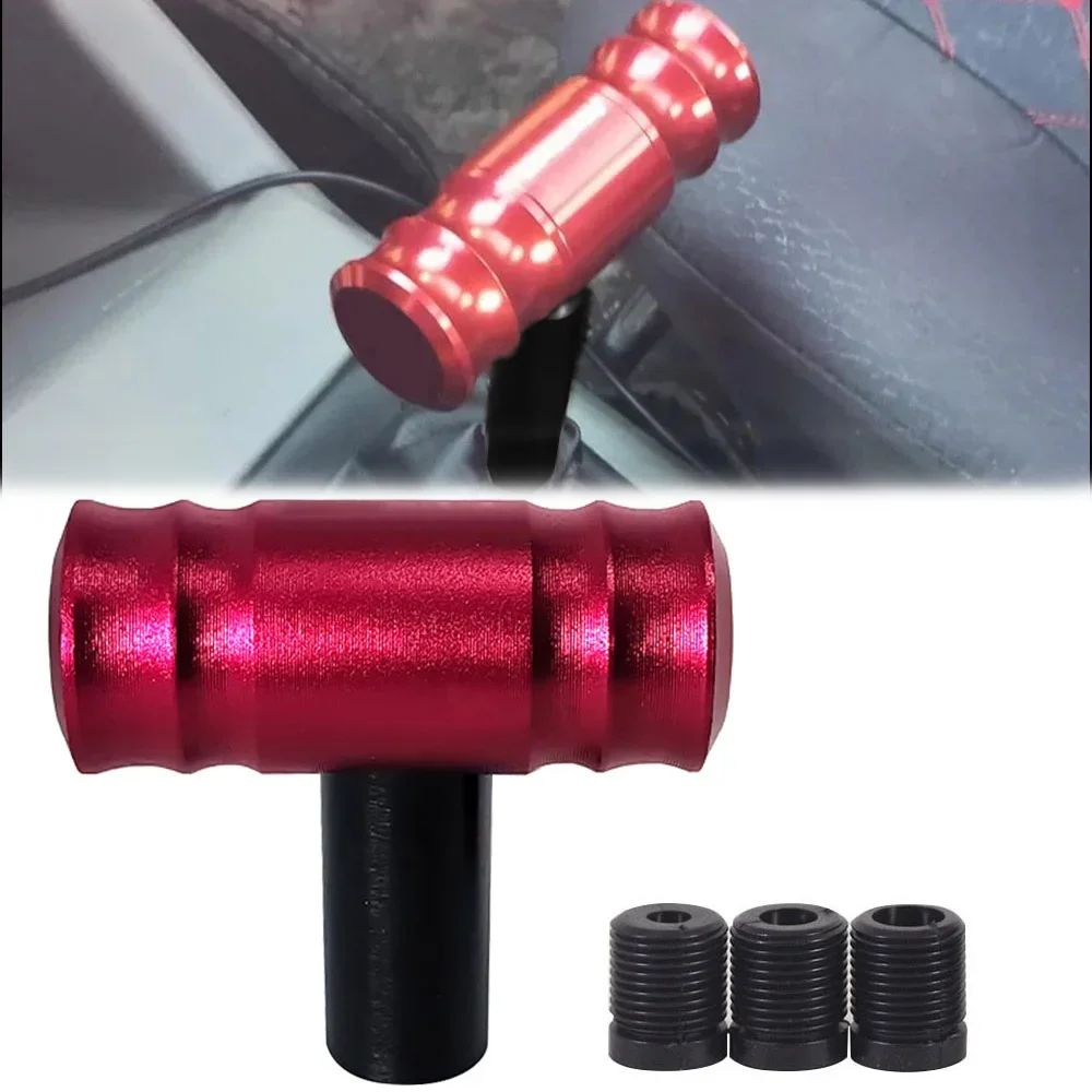 Universal T‑Handle Joystick Type Racing Gear Shift Knob Aluminum Manual Transmission Shifter Lever Head Car Modified Parts