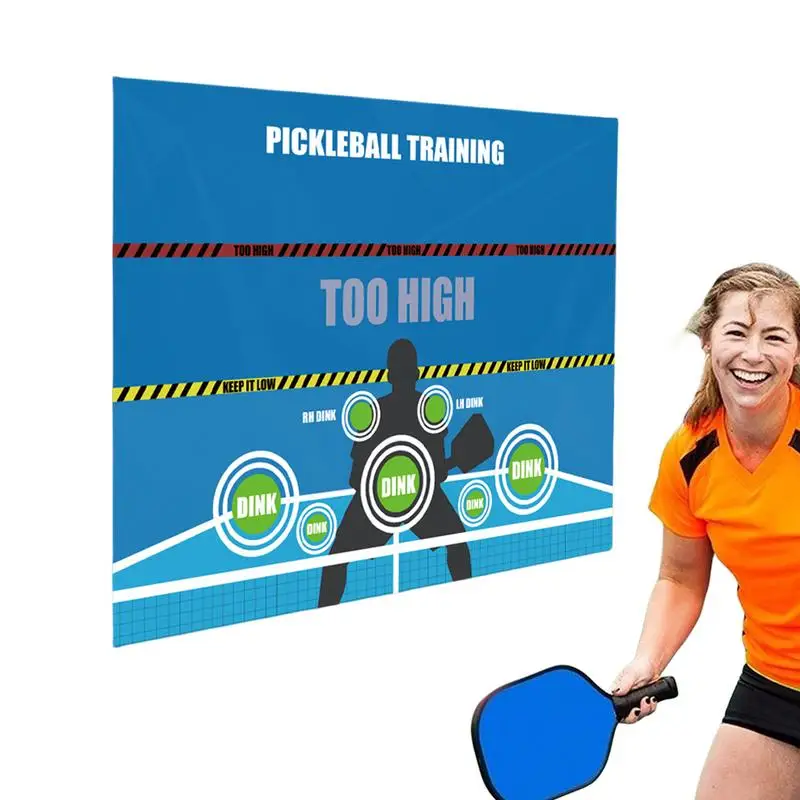 

Плакат для тренировок на стену Pickleball, тренировочный плакат, тренировочная площадка, помощь в улучшении вашей игры в пиклбол и ваших