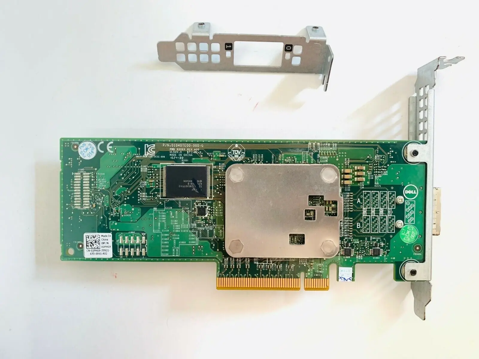 ديل وحدة تحكم خارجية ، T93GD ، LSI 9300-8e ، 12Gbps ، PCIe-x8 ، SAS ، وضع تكنولوجيا المعلومات ، HBA ، JBOD #3