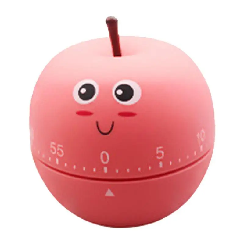 Wind Up Timer 360 Degree Rotating Strawberry Shape Kitchen Cooking Timer Durable Countdown Products For Classroom Home Kitchen