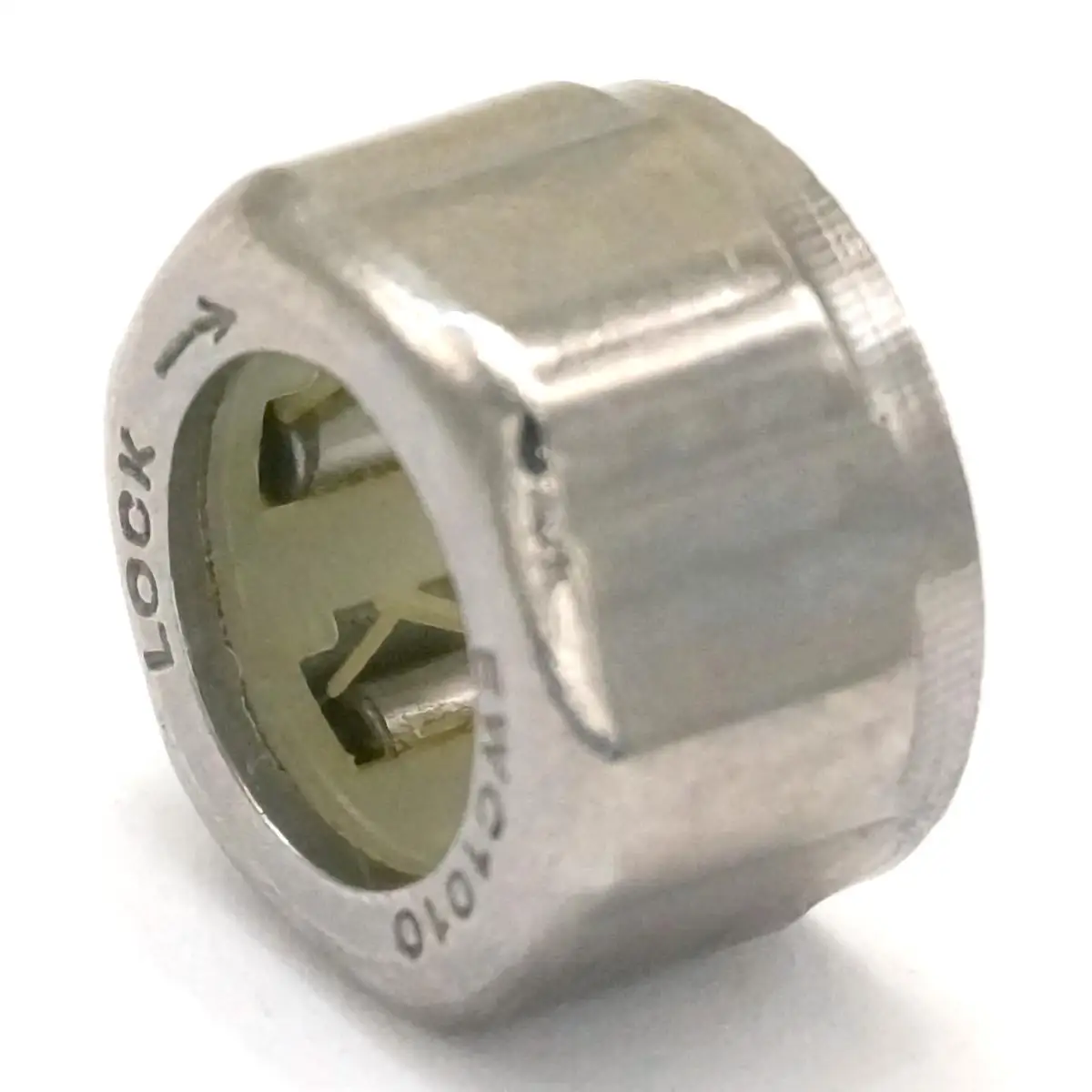 HF1010 10x16x10mm 편도 니들 롤러 스틸 베어링 클러치 육각형, 10 개