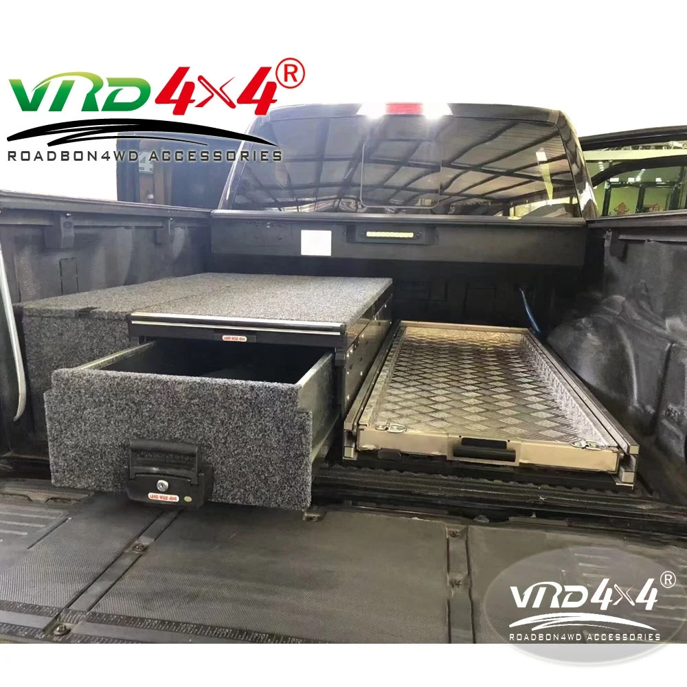 VRD4X4 camionetas sistema de dibujo F-150 cajón de almacenamiento de coche cajón de rodillo automático para Ford Raptor Ranger F250