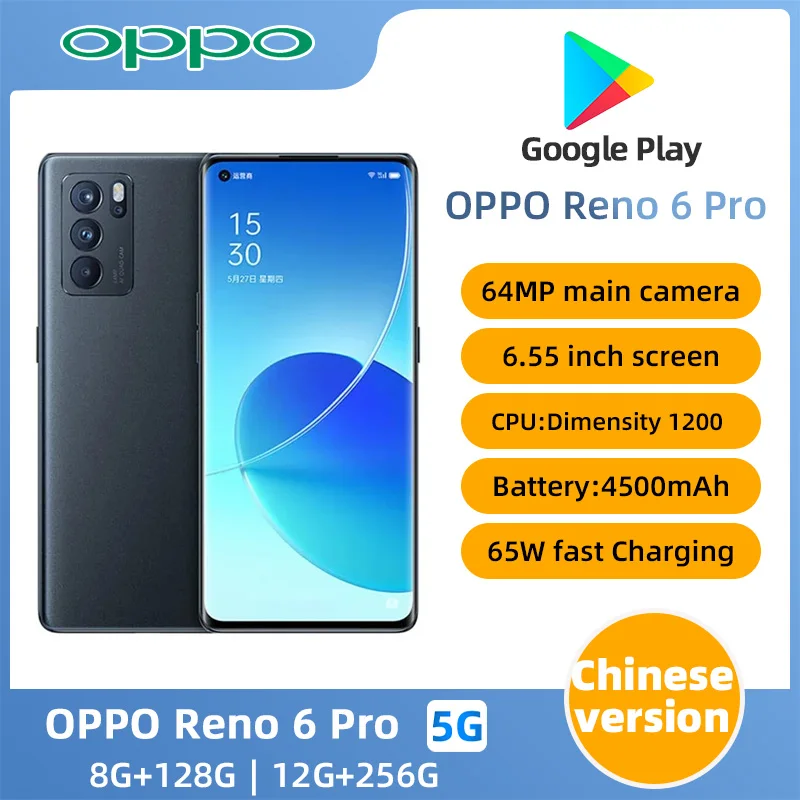 oppo Reno6pro  5G Android Unlocked 6.55 inch 12GB RAM 256GB ROM All Colours in Good Condition Original used phone