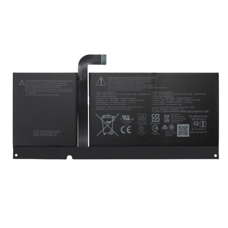 Authentic 96BTA016H DYNC01 The battery is compatible with Microsoft devices Surface Pro 8 2021 Release the tablet