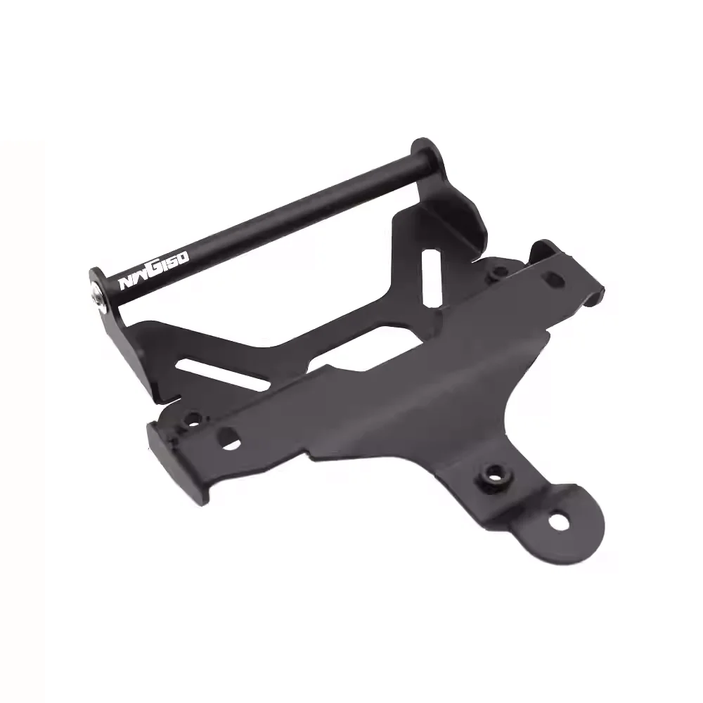 For the new Honda NWG150, a modified phone navigation holder with a front windshield extension crossbar and reinforced bracket.