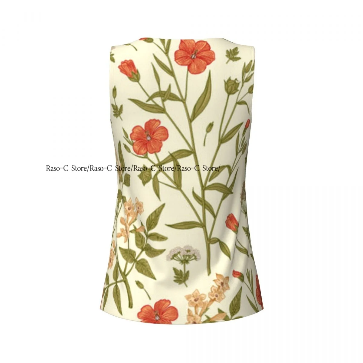 ผู้หญิงเสื้อกีฬาโยคะหลวมเสื้อด่วนแห้งออกกําลังกายเสื้อกีฬา Linum Flax Jasmine Hemlock Tree Wildflowers โยคะเสื้อ