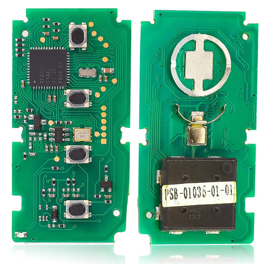 

KEYECU Replacement Smart Keyless Remote Key 314.3MHZ 8A Chip 281451-2110 AG Board for Lexus LX570 NX200t NX300 NX300h HYQ14FBA