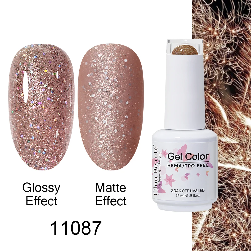 Clou Beaute Gel Nagellak Neon Bruin Koningsblauw Rood Groen Pastal Naakt Nail Art Vernissen Gel Lak Top Coat UV Gel Nail