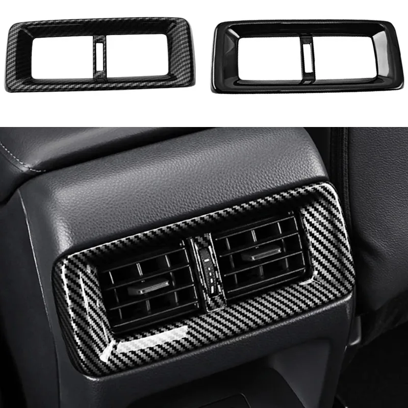 Car Rear Seat Console Air Conditioning Outlet Frame Cover For Honda CRV 6th Gen 2023 2024 2025 / CR-V Hybrid Interior Parts