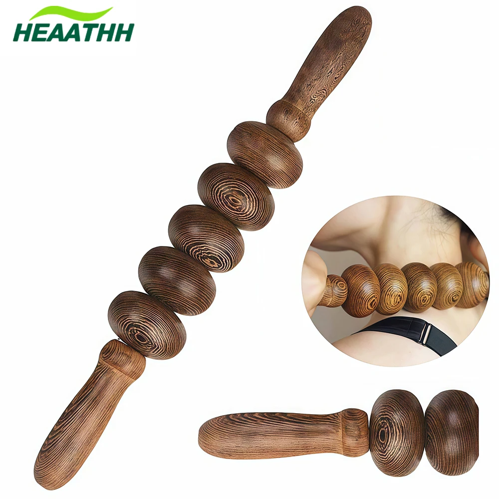 

Деревянные массажные роликовые инструменты, антицеллюлитный массажер, мадеротерапия, лимфодренаж, палочка для облегчения боли в мышцах тела