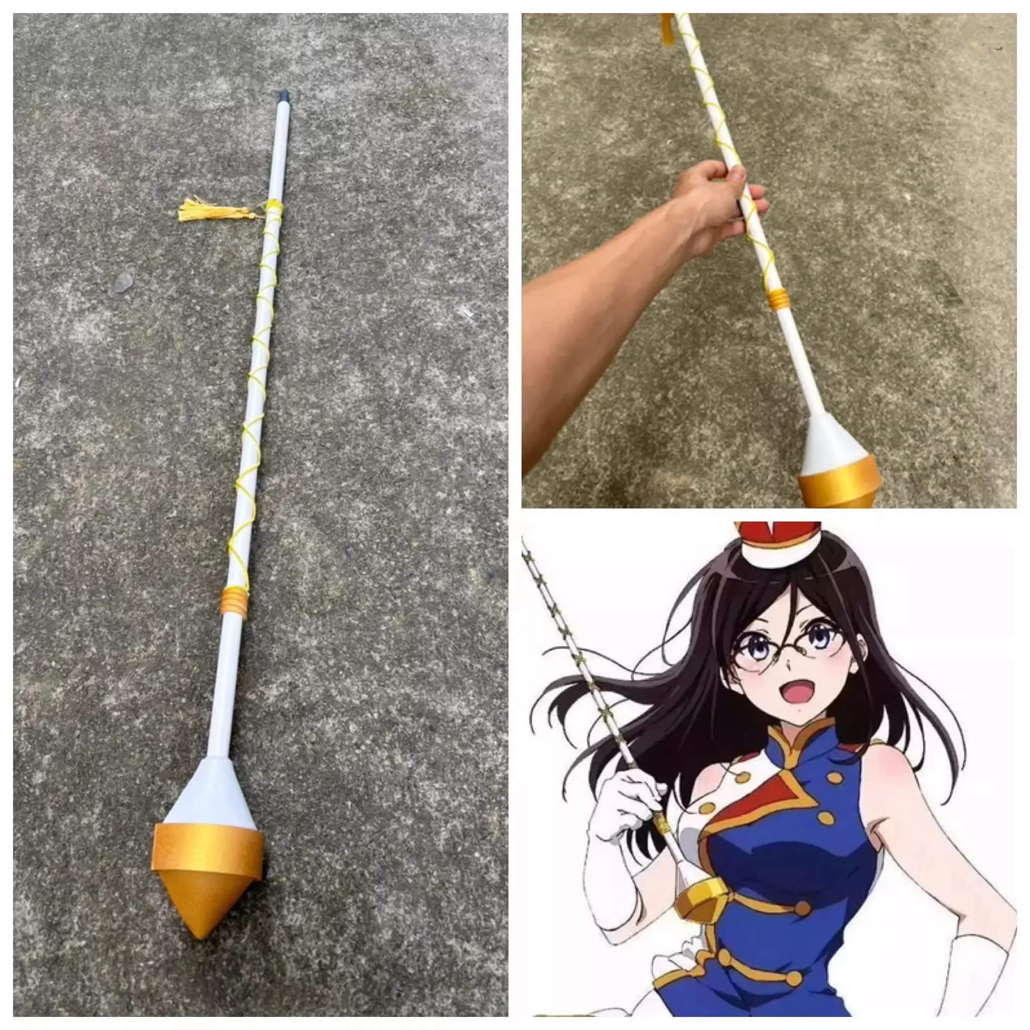 100CM Tanaka Asuka Staff Hibike! Euphonium Cosplay Props Weapons Halloween Christmas Fancy Party Costumes Accessories Wiguct