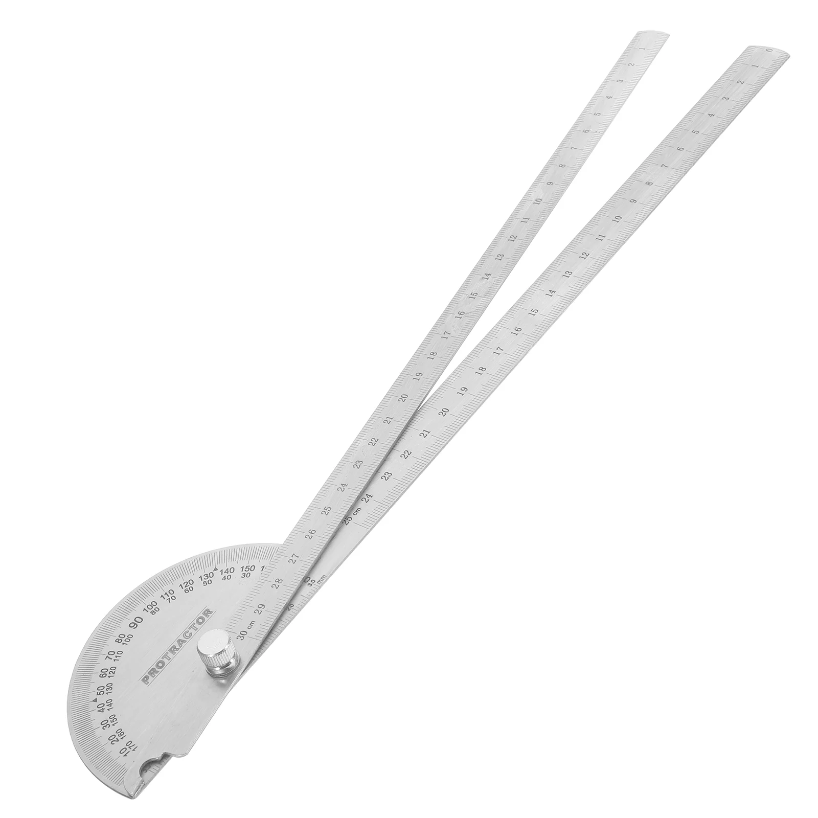 

Tools Swing Arm Protractor with Metal for Woodworking Drawing Silver Ruler Angle Finder