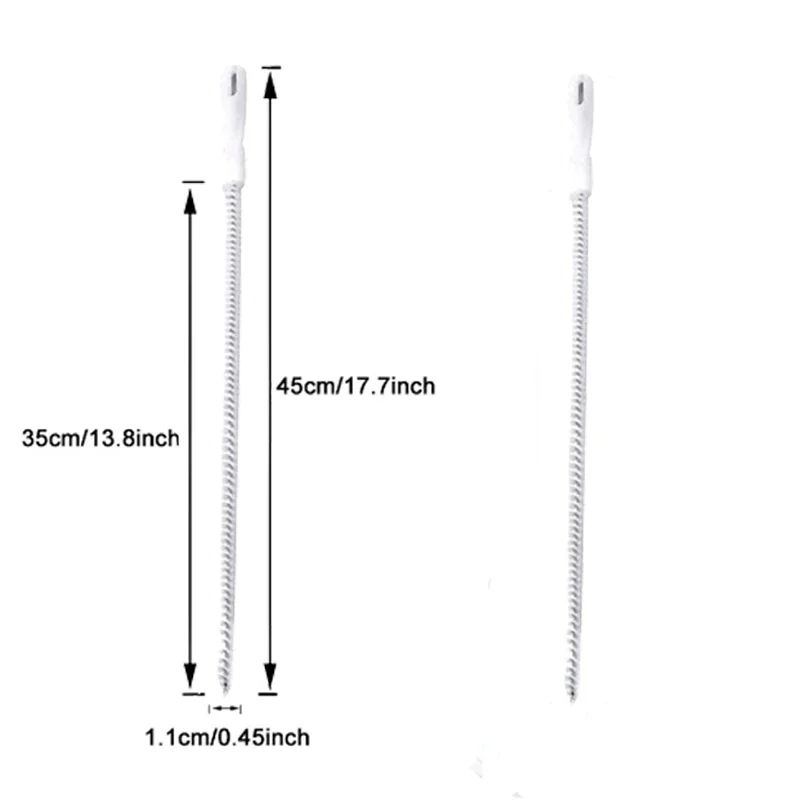 Pijp Baggerborstel Badkamer Haar Riool Gootsteen Reinigingsborstel Afvoerreiniger Flexibele Reiniger Keuken Klomp Plug Gat Remover Tool
