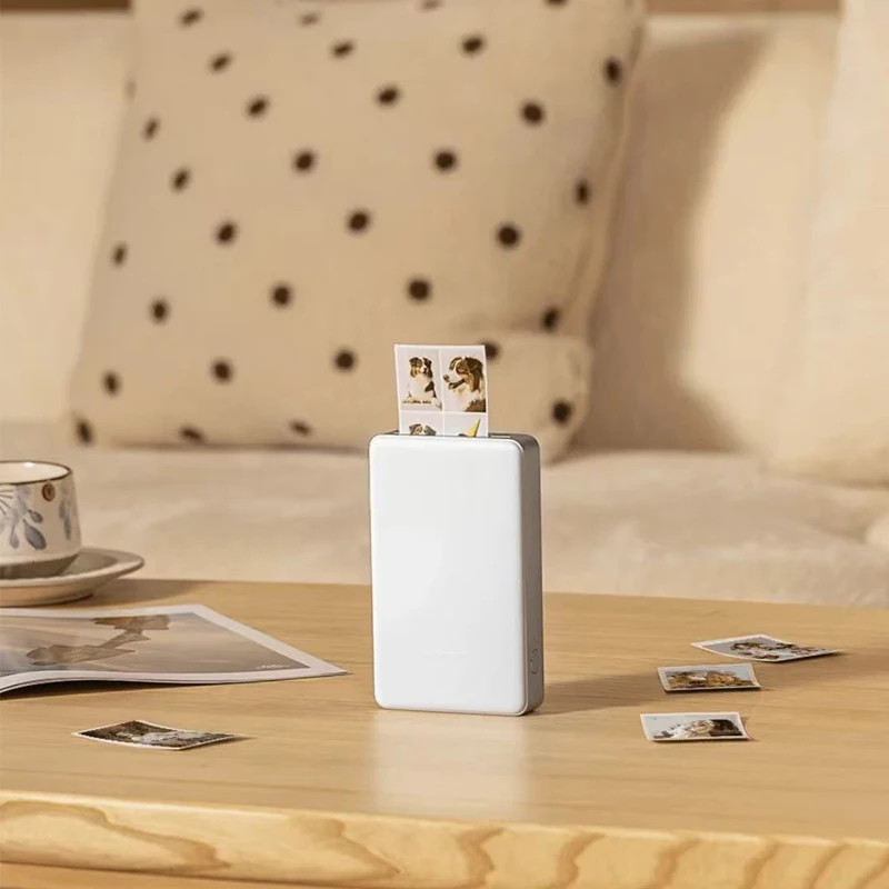 طابعة صور الجيب Xiaomi Mijia Pro AR Video Photo Bluetooth Connection المتكاملة لتغطية الأفلام الأوتوماتيكية والطباعة عالية الدقة