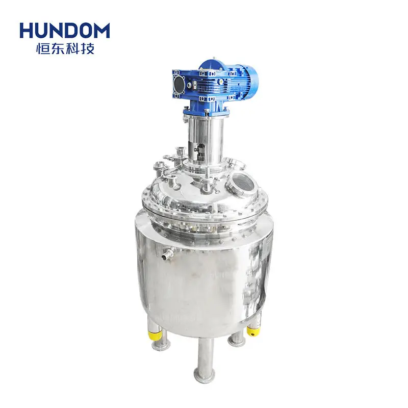 Factory Price Top Quality Customized Liquid Chemical Reactor with Agitator Heating Mixing Machine for Hydrogen Dairy Product