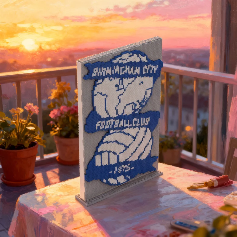 

3772 детали MOC: Футбольный стадион Бирмингема, конструктор, модель для сборки, креативный подарок, декор для демонстрации, премиум-класс, для взрослых и детей