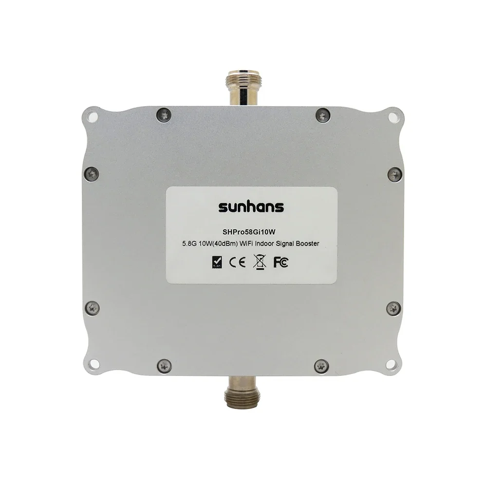 SUNHANS 5.8GHz 10W 40dBm Wireless Network Repeater Indoor WiFi Signal Amplifying Booster 5.8GHz 10W 40dBm Wireless Repeater