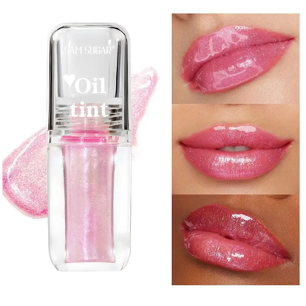 Temperature Color Change Lip Oil Lipgloss Moisturizing New Pearlescent Pink Lasting Lipgloss Clear Makeup Lip Glaze I1t8