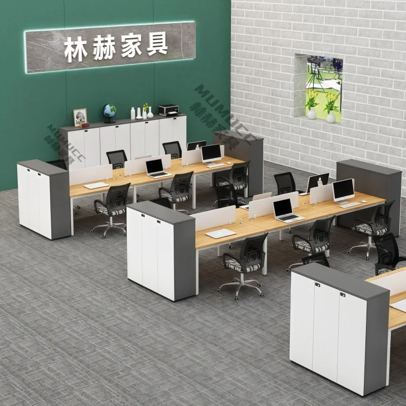 Low File Cabinet with Lock Wooden Data Locker Simple Modern Office Partition File Flower Groove