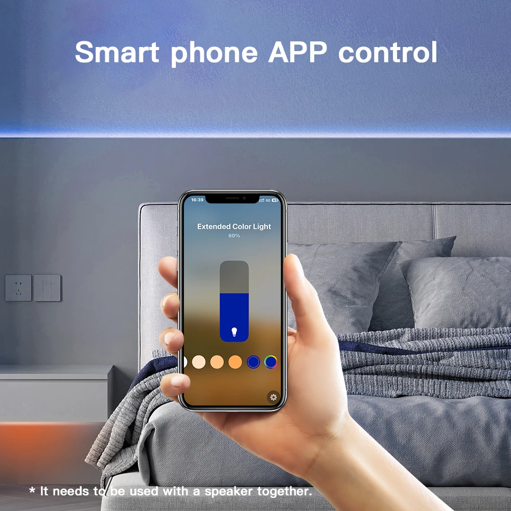 HOMEKIT Matter WIFI LED Controller DC12V 24V Smart RGBCCT Dimmer SIRI Voice Control Works with Apple HOMEKIT Alexa Google Home