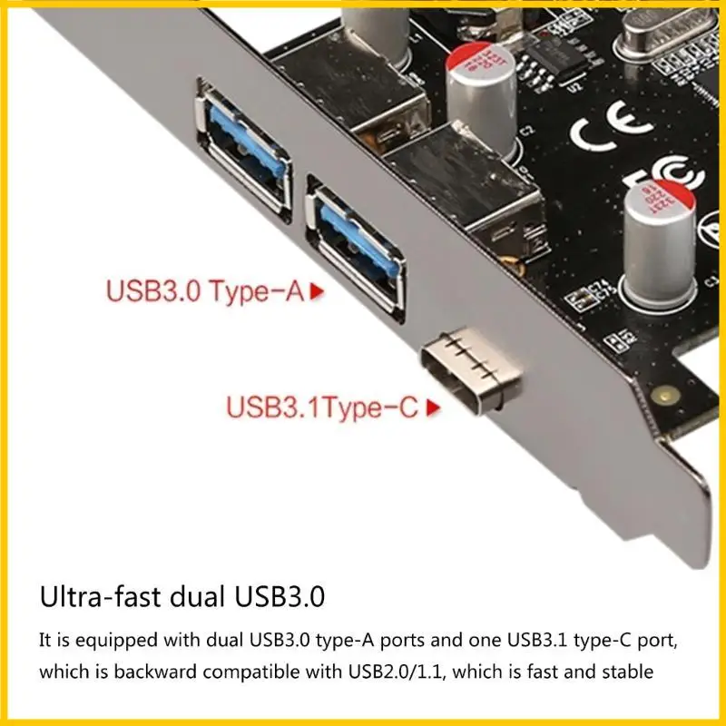 

PCIE-2A1C TO TYP C USB 3.1 ПЕРЕДНЯЯ ПАНЕЧА