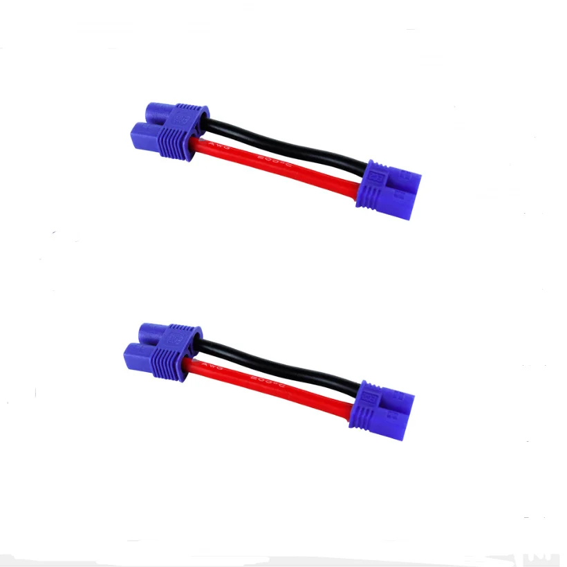 2Pcs EC3 Male Female to Deans XT30 EC2 Mini Tamiya Mpx Tamiya Male Female Connectors Plugs Adapters for RC Battery Esc