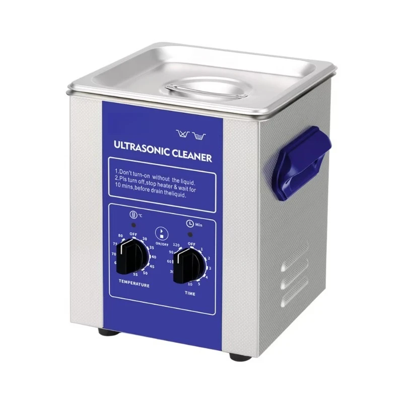 

40KHz Mechanical Desktop Ultrasonic Cleaning Bath 2L Ultrasonic Cleaner for Small Parts Jewelry Diamond