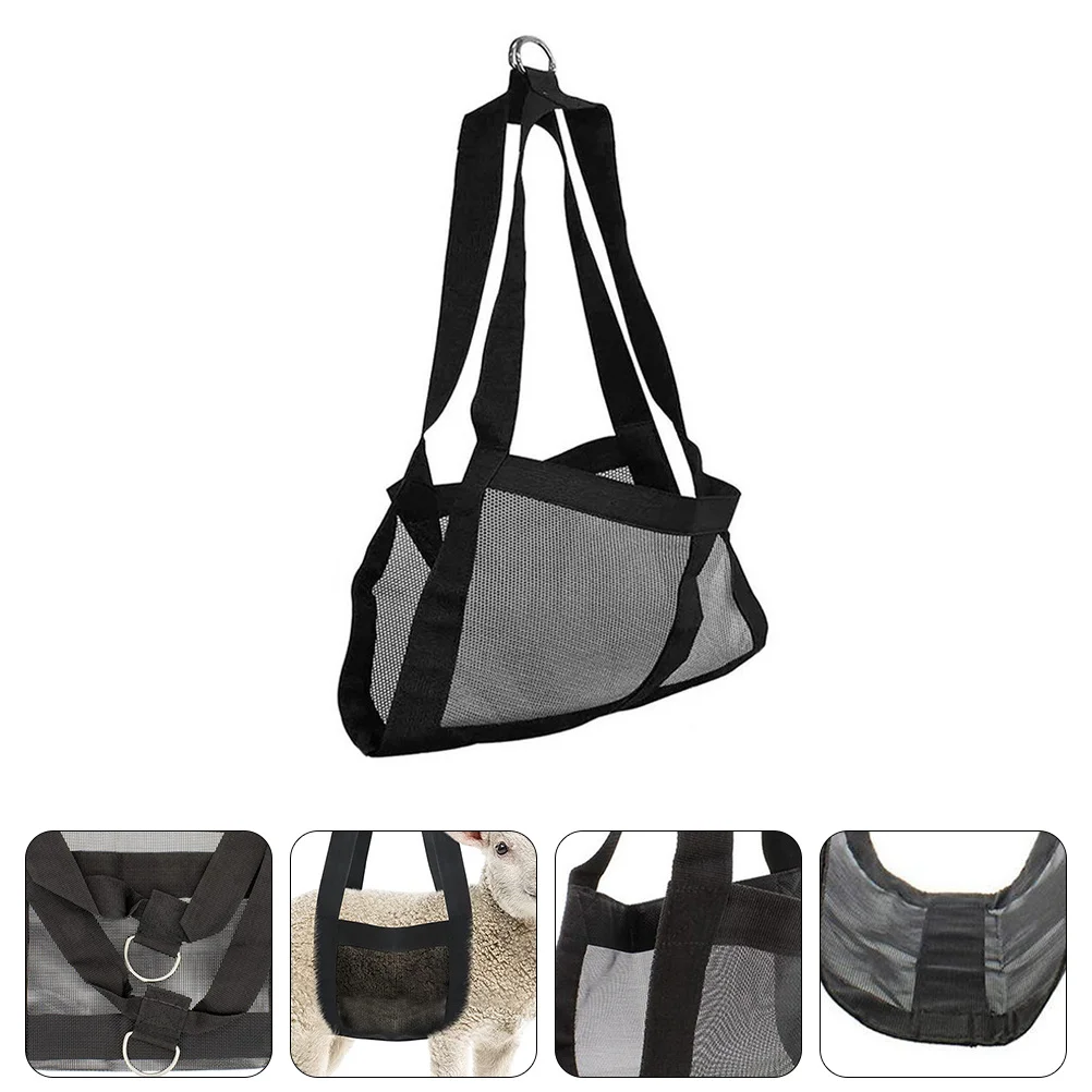 

Pet Weighing Sling Breathable Mesh Nylon Small Animals Dog Puppy Calf Goat Weighing Harness Pet Supplies Calf Sling