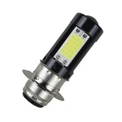 H6M PX15D P15D LED Motorcycle Headlights Hi-Lo Beam Bulb for Motorbike Scooter Moped Head Light Lamp White 1500Lm 12-30V