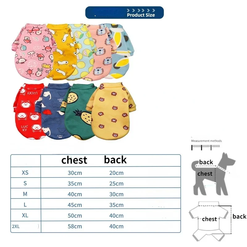 Cat dog fleece sweater Cute Print pet Dog clothes Small Dog Warm Hoodie Cartoon Coat Puppy Sweatshirt Pet Dog Jacket Coat