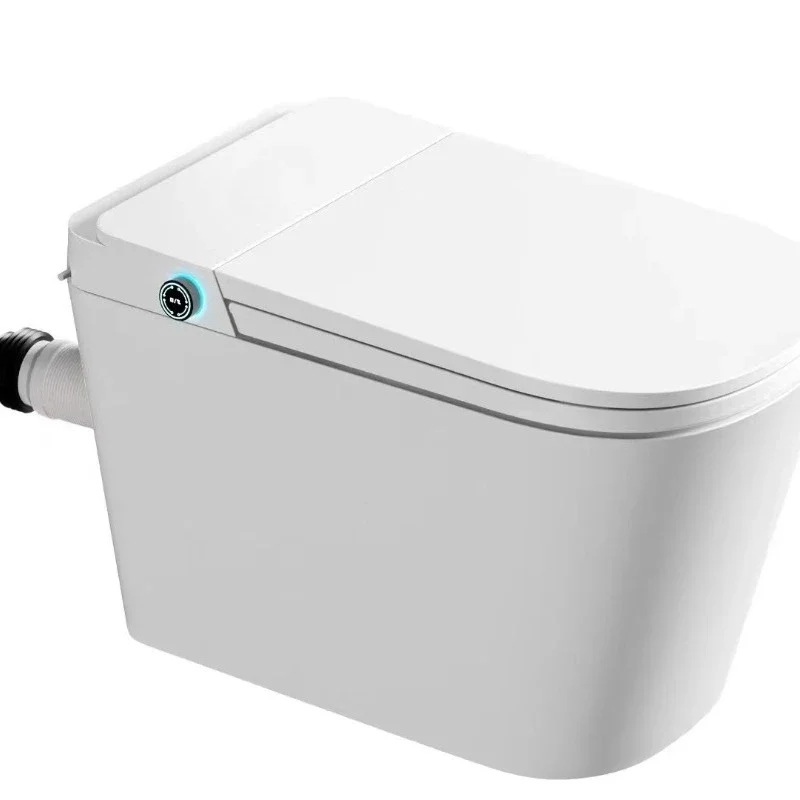 K6 Smart Toilet with Slender Bowl P-Trap Drain Modern Design Wider Comfort Seat Includes Remote Control