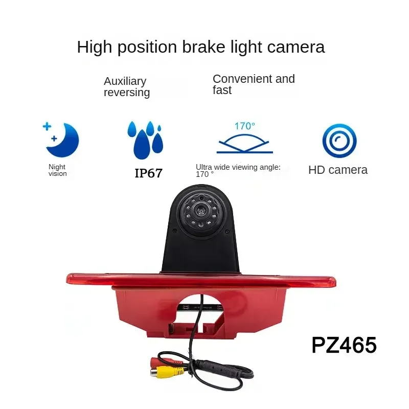 

Car Rear View Camera Brake Light Parking Reverse for Citroen Jumpy Peugeot Expert Toyota Proace 2007-2015