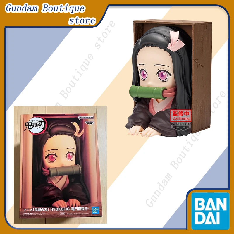 

Bandai Genuine BANPRESTO HYOKOFIG Demon Slayer Kamado Nezuko Anime Action Figure Collectible Model Toys Ornaments Gift Children