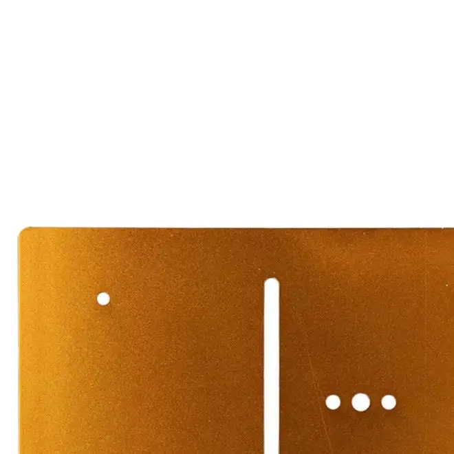T60 Aluminum Router Table Insert Plate 240x200x6mm Yellow Alloy Panel For Woodworking Engraving Machine Table Saw Accessories