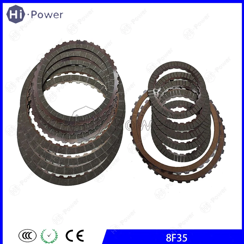 

8F35 Auto Transmission Clutch Friction plate For Ford 8 Speed car gearbox disc kit