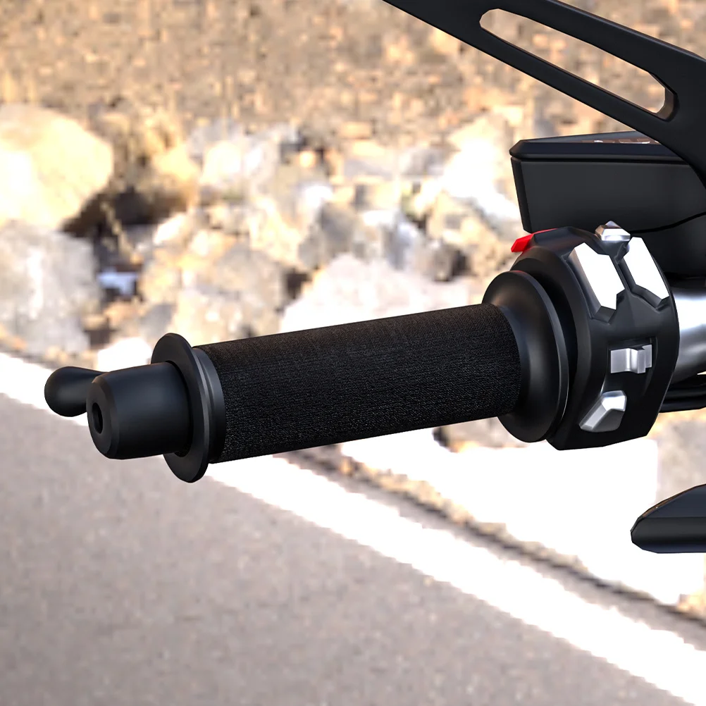 

12V Heated Grip Covers Universal Motorcycle Handlebar Heating Anti-Aging Durable Electric Handle Warmers Frostbite Protection