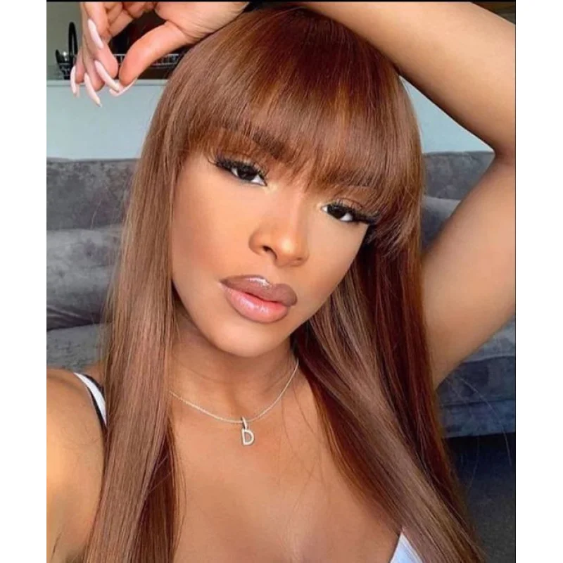 Рисунок 3 - Длинный прямой темно-коричневый