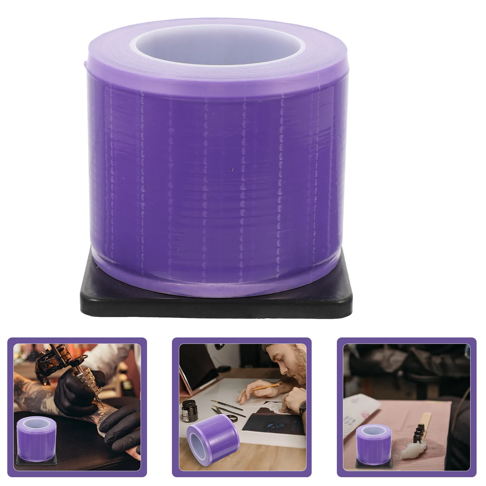 1 Roll Absorbent Tattooing Film Self-Adhesive Protective Wrap for Power Control Panel Barrier Isolation Supplies