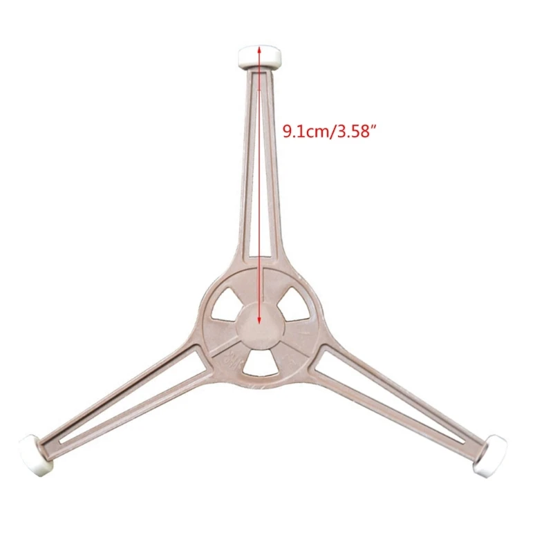 M2EE 2/4 Uds. Anillos giratorios para microondas bandeja soporte rodillo giratorio bandeja anillos rueda soporte D4