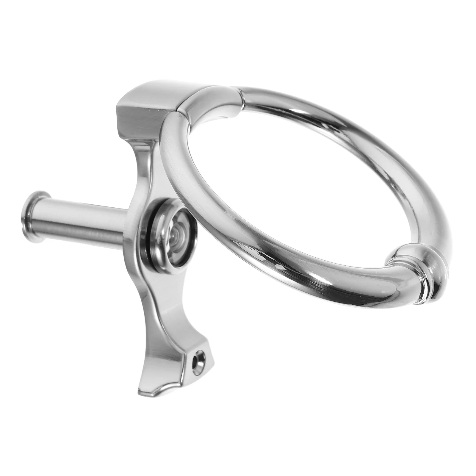 

Ring Door Knocker Zinc Alloy Front Door Decorative Hardware Heavy Duty Clear Sound Easy Installation Manual Knocker