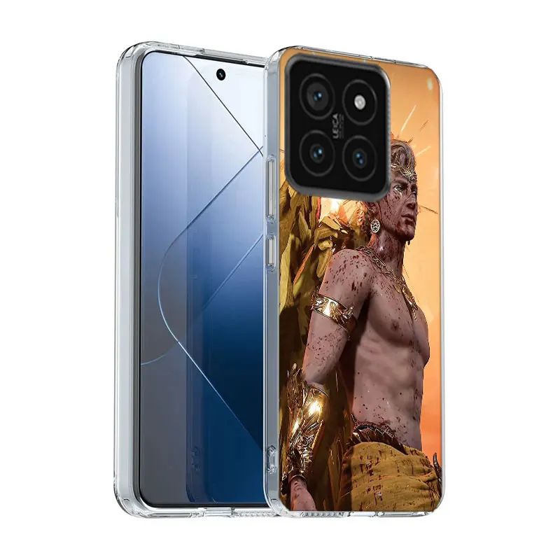 B-Baldur's Gate 3 BG3 Astarion Clear Phone Case For Xiaomi Mi 13 12 12T 11 11T 10 10T Pro 11i 9 9T 8 Lite CC9E A3 A2 TPU Pattern