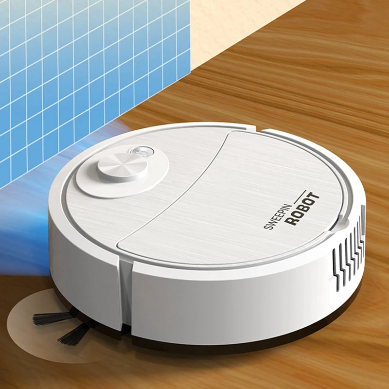 USB Sweeping Robot Vacuum Cleaner Mopping 3 In 1 Smart Wireless Dragging Cleaning  Floor For Home Office