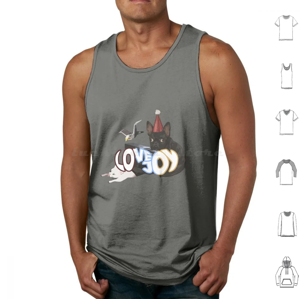 Lovejoy-2021 Logos Tank Tops Print Cotton Lovejoy Wilbur Soot Are You Alright Dream Smp One Day Music Taunt Lovejoy Band